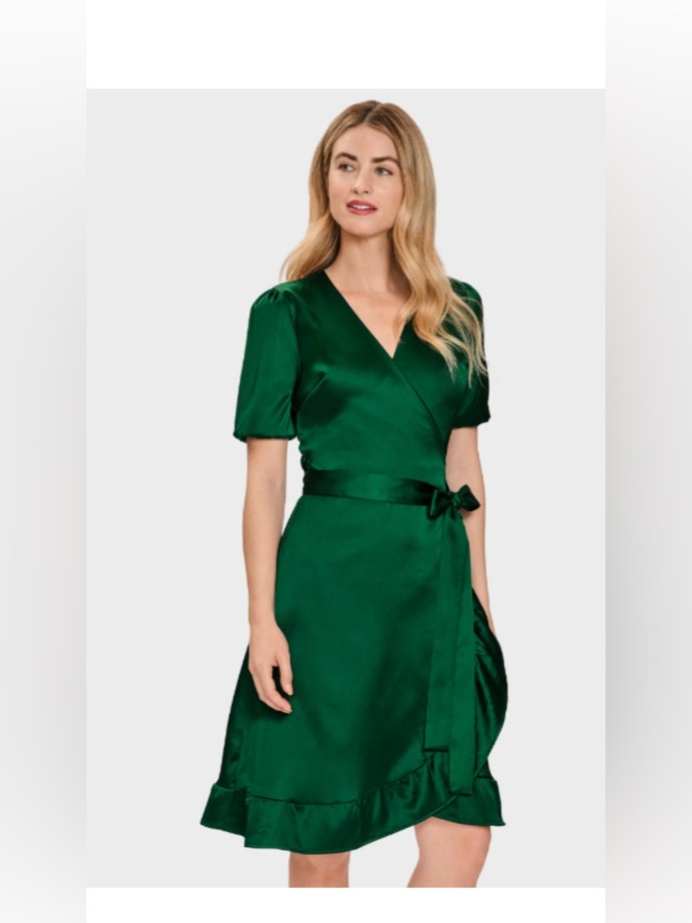 XXL Forest Green Gymboree Ruffle Wrap dress New With tags